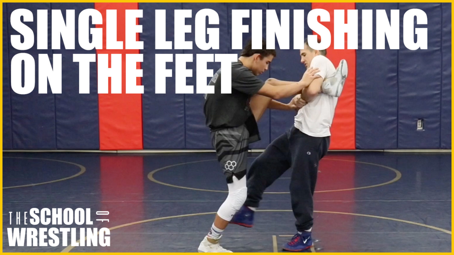 Cutback Knee Pull Single Leg Finish